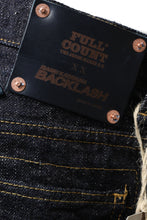 Load image into Gallery viewer, BACKLASH xx FULLCOUNT Collaboration BOOT CUT PANTS / 13.7oz ZIMBABWE DENIM (INDIGO BLUE)