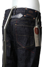 Load image into Gallery viewer, BACKLASH xx FULLCOUNT Collaboration BOOT CUT PANTS / 13.7oz ZIMBABWE DENIM (INDIGO BLUE)