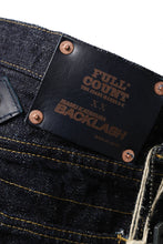 Load image into Gallery viewer, BACKLASH xx FULLCOUNT Collaboration BOOT CUT PANTS / 13.7oz ZIMBABWE DENIM (INDIGO BLUE)