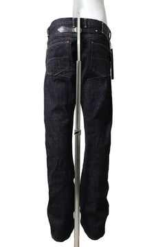 Load image into Gallery viewer, BACKLASH xx FULLCOUNT Collaboration STRAIGHT PANTS / 13.7oz ZIMBABWE DENIM (INDIGO BLUE)