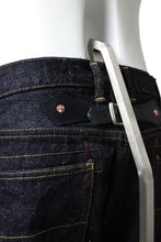 Load image into Gallery viewer, BACKLASH xx FULLCOUNT Collaboration STRAIGHT PANTS / 13.7oz ZIMBABWE DENIM (INDIGO BLUE)