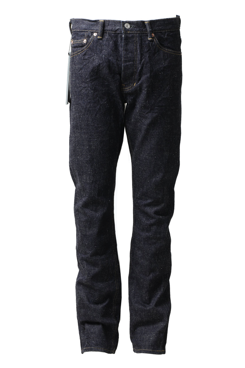 Load image into Gallery viewer, BACKLASH xx FULLCOUNT Collaboration STRAIGHT PANTS / 13.7oz ZIMBABWE DENIM (INDIGO BLUE)