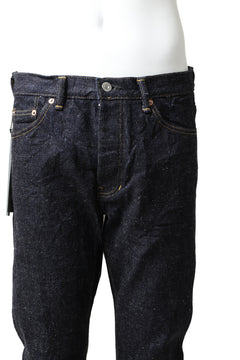Load image into Gallery viewer, BACKLASH xx FULLCOUNT Collaboration STRAIGHT PANTS / 13.7oz ZIMBABWE DENIM (INDIGO BLUE)