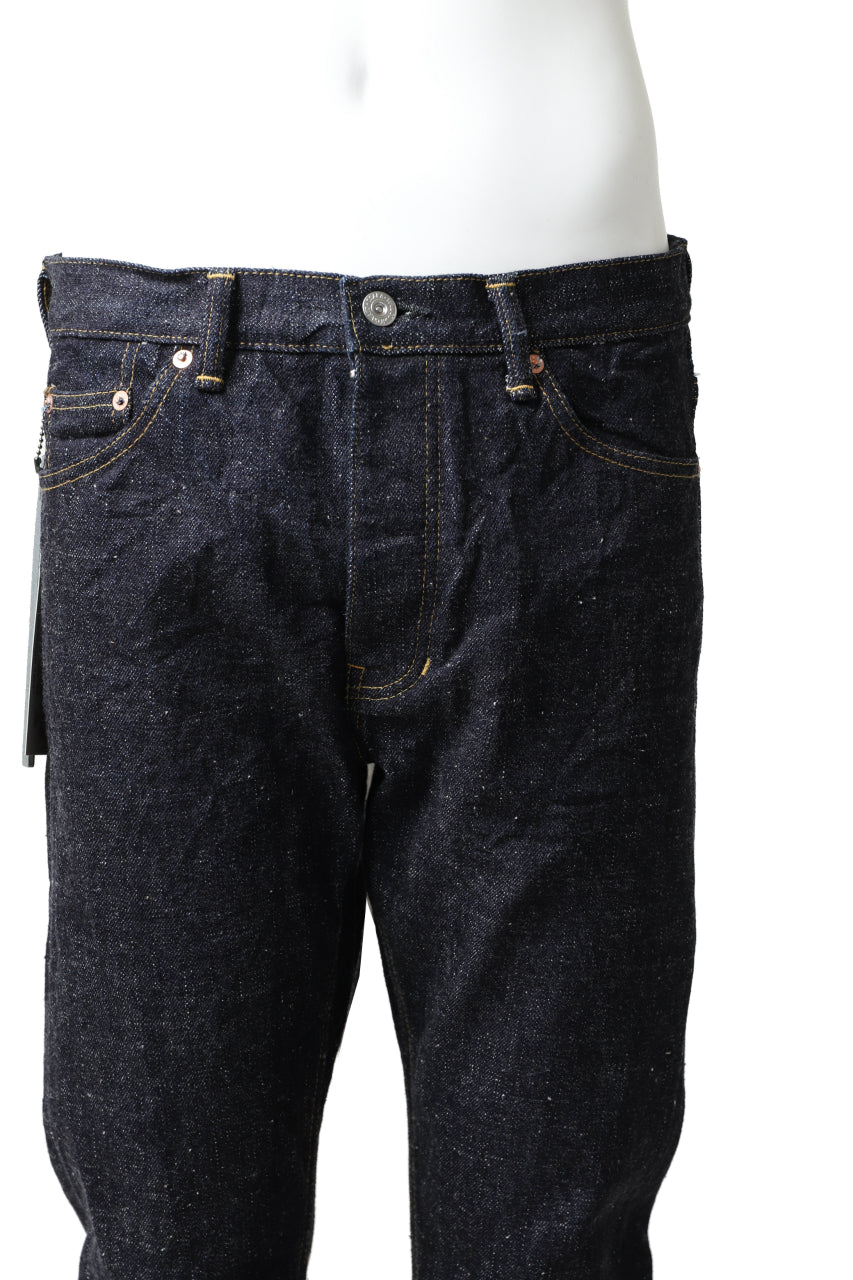 Load image into Gallery viewer, BACKLASH xx FULLCOUNT Collaboration STRAIGHT PANTS / 13.7oz ZIMBABWE DENIM (INDIGO BLUE)