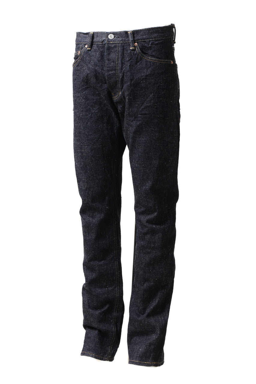 Load image into Gallery viewer, BACKLASH xx FULLCOUNT Collaboration STRAIGHT PANTS / 13.7oz ZIMBABWE DENIM (INDIGO BLUE)