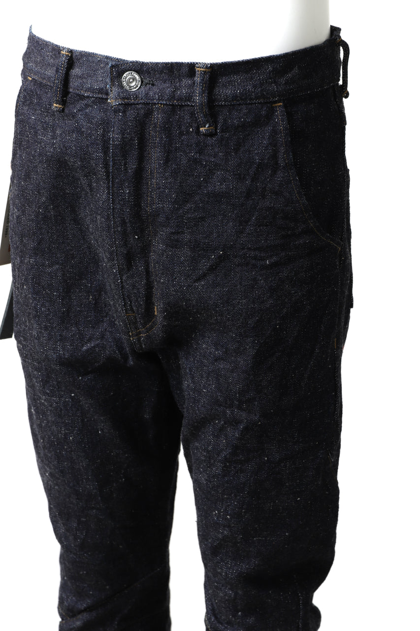 Load image into Gallery viewer, BACKLASH xx FULLCOUNT Collaboration THREE DIMENSIONAL PANTS / 13.7oz ZIMBABWE DENIM (INDIGO BLUE)