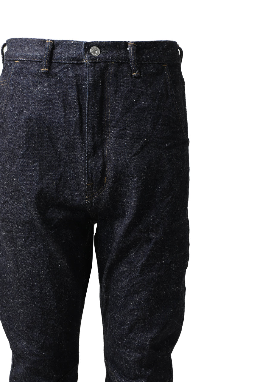 Load image into Gallery viewer, BACKLASH xx FULLCOUNT Collaboration THREE DIMENSIONAL PANTS / 13.7oz ZIMBABWE DENIM (INDIGO BLUE)