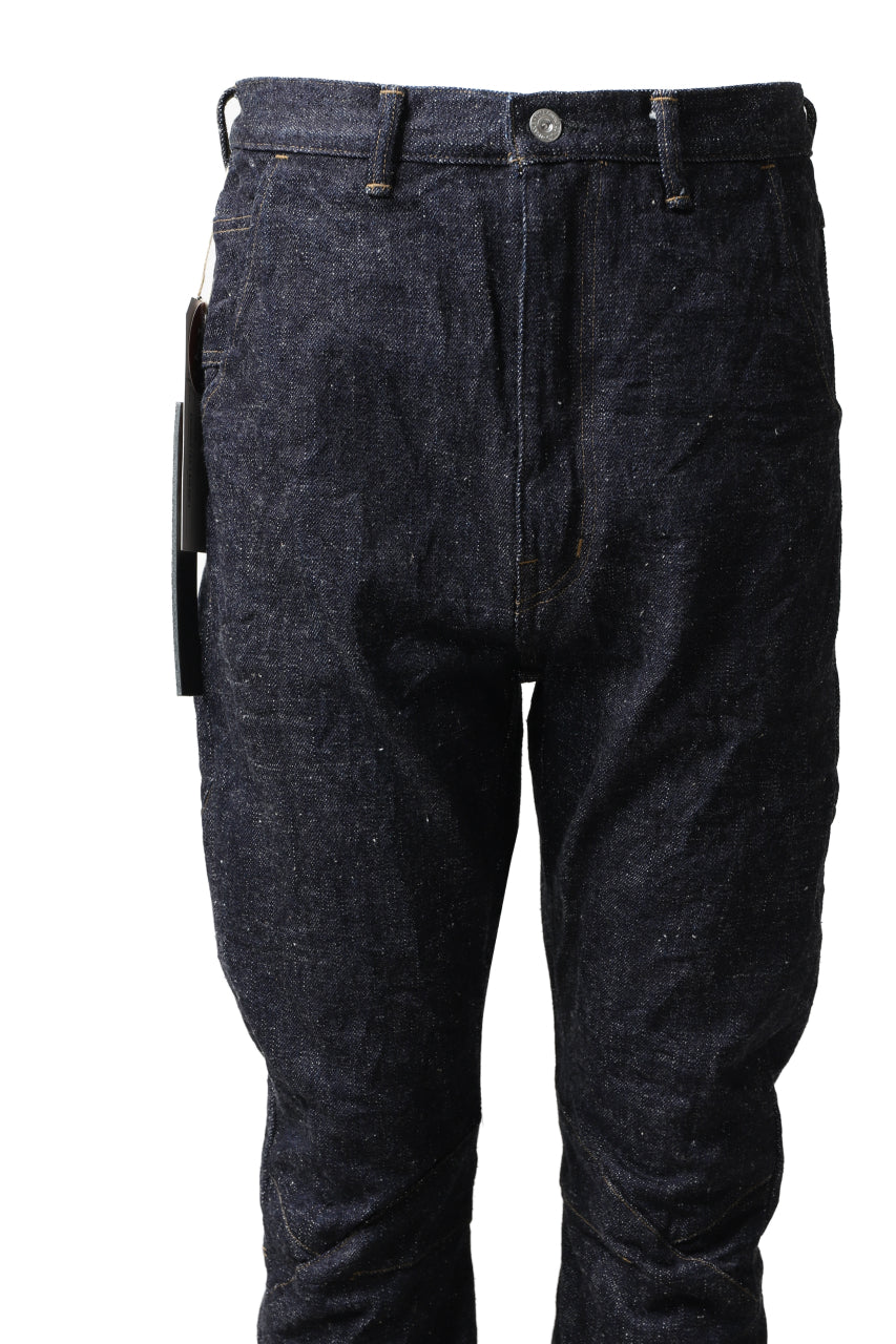 Load image into Gallery viewer, BACKLASH xx FULLCOUNT Collaboration THREE DIMENSIONAL PANTS / 13.7oz ZIMBABWE DENIM (INDIGO BLUE)