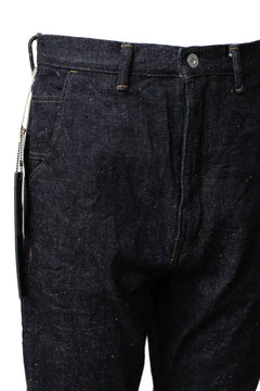 Load image into Gallery viewer, BACKLASH xx FULLCOUNT Collaboration THREE DIMENSIONAL PANTS / 13.7oz ZIMBABWE DENIM (INDIGO BLUE)