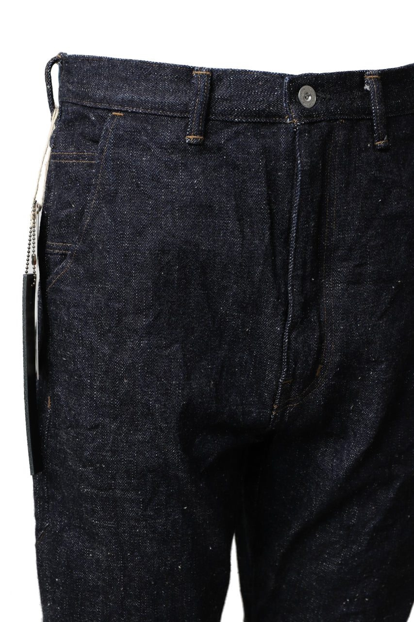 Load image into Gallery viewer, BACKLASH xx FULLCOUNT Collaboration THREE DIMENSIONAL PANTS / 13.7oz ZIMBABWE DENIM (INDIGO BLUE)