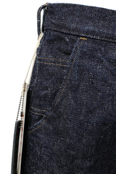 Load image into Gallery viewer, BACKLASH xx FULLCOUNT Collaboration THREE DIMENSIONAL PANTS / 13.7oz ZIMBABWE DENIM (INDIGO BLUE)