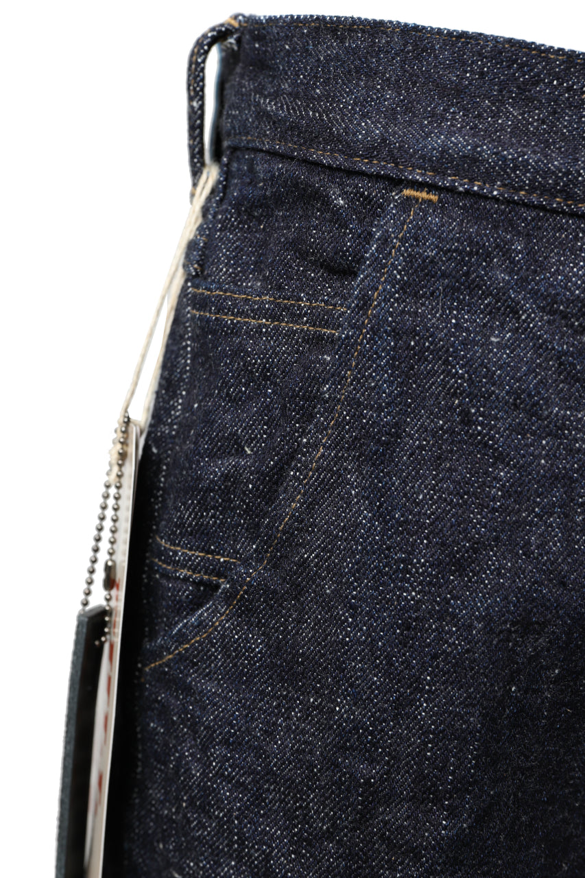 Load image into Gallery viewer, BACKLASH xx FULLCOUNT Collaboration THREE DIMENSIONAL PANTS / 13.7oz ZIMBABWE DENIM (INDIGO BLUE)