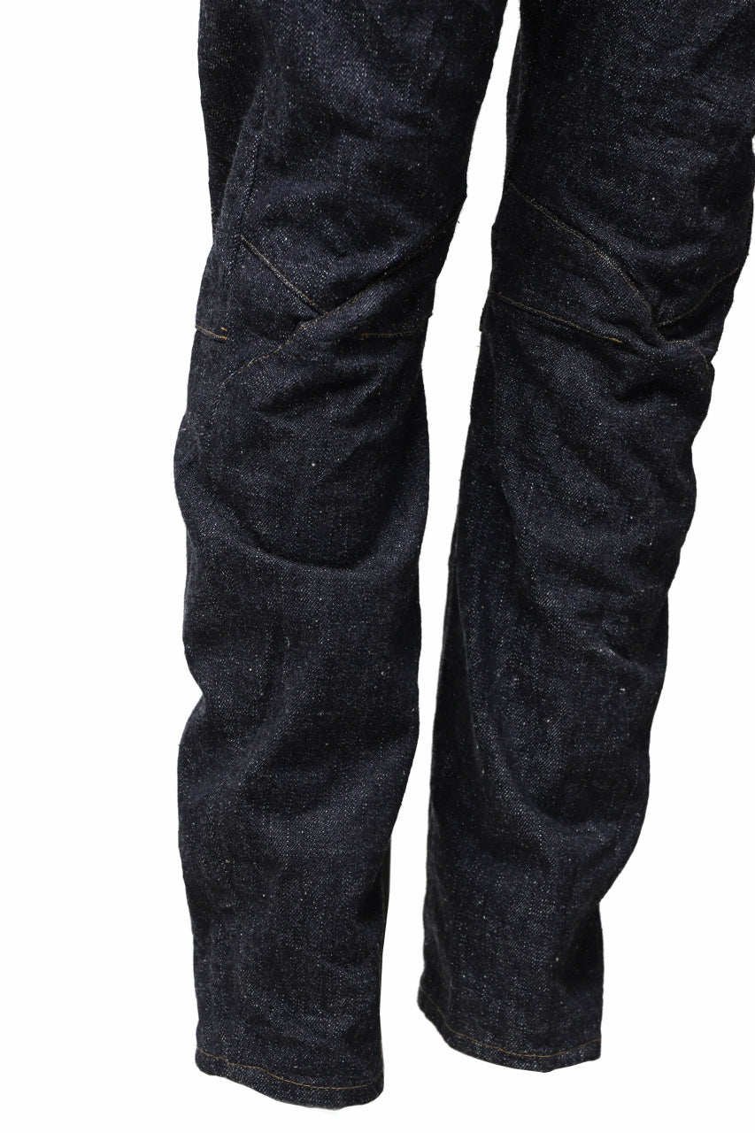 Load image into Gallery viewer, BACKLASH xx FULLCOUNT Collaboration THREE DIMENSIONAL PANTS / 13.7oz ZIMBABWE DENIM (INDIGO BLUE)