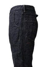 Load image into Gallery viewer, BACKLASH xx FULLCOUNT Collaboration THREE DIMENSIONAL PANTS / 13.7oz ZIMBABWE DENIM (INDIGO BLUE)