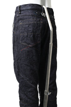 Load image into Gallery viewer, BACKLASH xx FULLCOUNT Collaboration THREE DIMENSIONAL PANTS / 13.7oz ZIMBABWE DENIM (INDIGO BLUE)