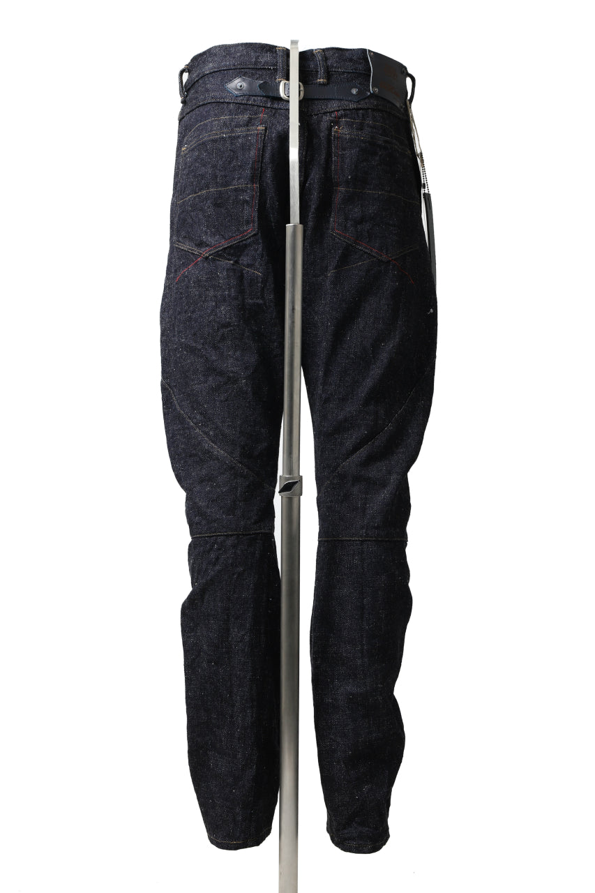Load image into Gallery viewer, BACKLASH xx FULLCOUNT Collaboration THREE DIMENSIONAL PANTS / 13.7oz ZIMBABWE DENIM (INDIGO BLUE)
