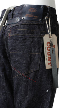 Load image into Gallery viewer, BACKLASH xx FULLCOUNT Collaboration THREE DIMENSIONAL PANTS / 13.7oz ZIMBABWE DENIM (INDIGO BLUE)