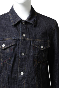 Load image into Gallery viewer, BACKLASH xx FULLCOUNT Collaboration JEAN JACKET / 13.7oz ZIMBABWE DENIM (INDIGO BLUE)