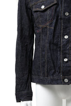 Load image into Gallery viewer, BACKLASH xx FULLCOUNT Collaboration JEAN JACKET / 13.7oz ZIMBABWE DENIM (INDIGO BLUE)