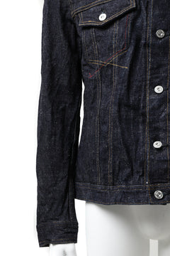 Load image into Gallery viewer, BACKLASH xx FULLCOUNT Collaboration JEAN JACKET / 13.7oz ZIMBABWE DENIM (INDIGO BLUE)