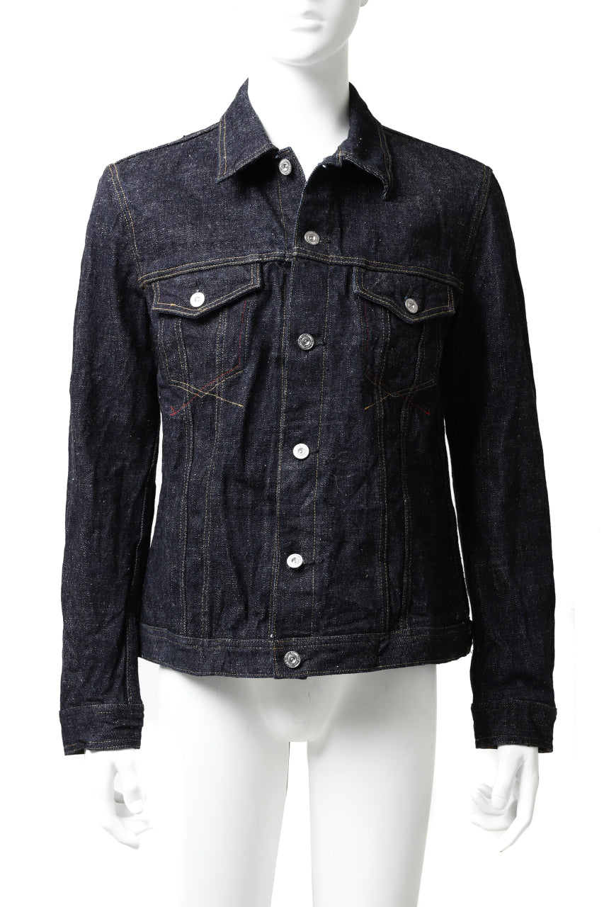 Load image into Gallery viewer, BACKLASH xx FULLCOUNT Collaboration JEAN JACKET / 13.7oz ZIMBABWE DENIM (INDIGO BLUE)