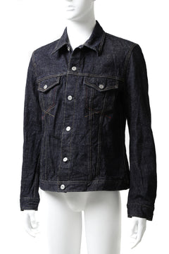 Load image into Gallery viewer, BACKLASH xx FULLCOUNT Collaboration JEAN JACKET / 13.7oz ZIMBABWE DENIM (INDIGO BLUE)