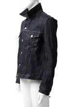 Load image into Gallery viewer, BACKLASH xx FULLCOUNT Collaboration JEAN JACKET / 13.7oz ZIMBABWE DENIM (INDIGO BLUE)