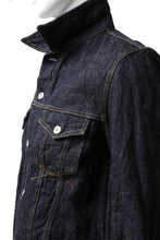 Load image into Gallery viewer, BACKLASH xx FULLCOUNT Collaboration JEAN JACKET / 13.7oz ZIMBABWE DENIM (INDIGO BLUE)