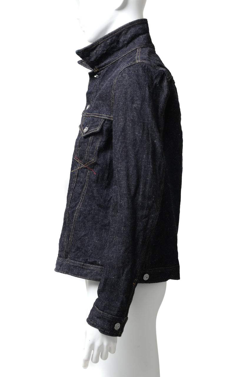 Load image into Gallery viewer, BACKLASH xx FULLCOUNT Collaboration JEAN JACKET / 13.7oz ZIMBABWE DENIM (INDIGO BLUE)