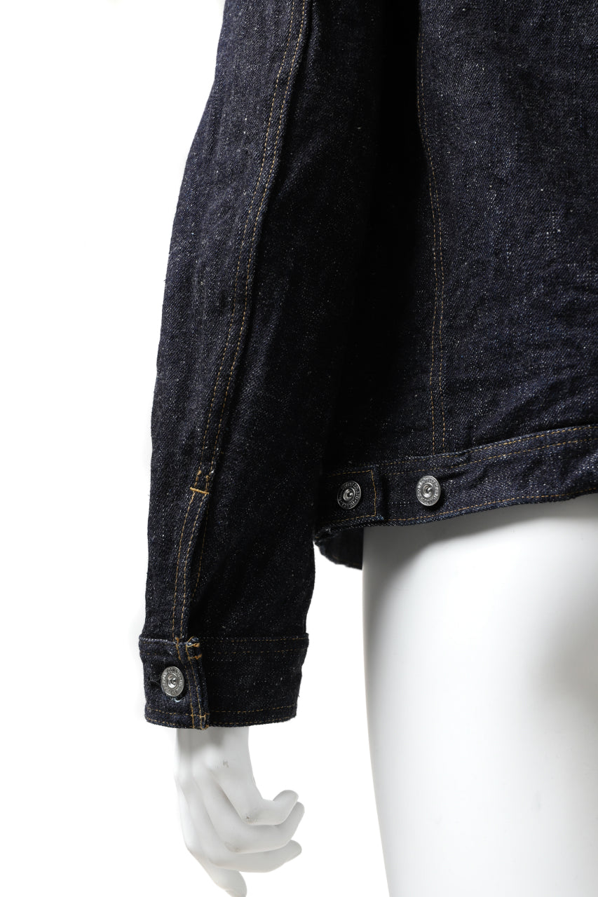 Load image into Gallery viewer, BACKLASH xx FULLCOUNT Collaboration JEAN JACKET / 13.7oz ZIMBABWE DENIM (INDIGO BLUE)