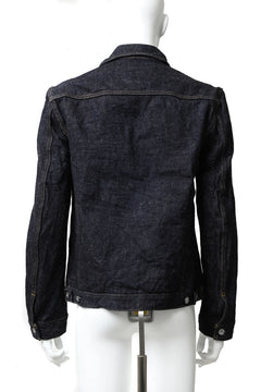 Load image into Gallery viewer, BACKLASH xx FULLCOUNT Collaboration JEAN JACKET / 13.7oz ZIMBABWE DENIM (INDIGO BLUE)
