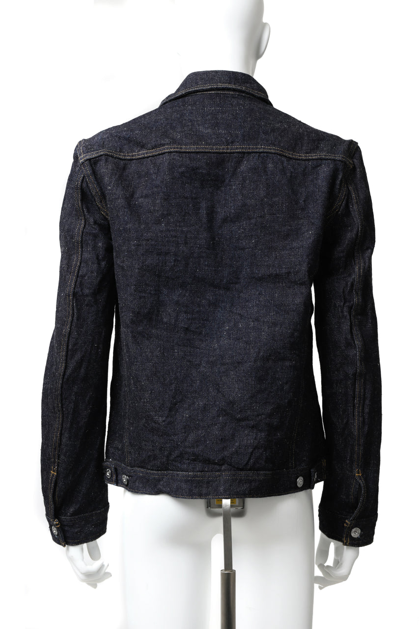 Load image into Gallery viewer, BACKLASH xx FULLCOUNT Collaboration JEAN JACKET / 13.7oz ZIMBABWE DENIM (INDIGO BLUE)