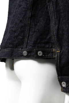 Load image into Gallery viewer, BACKLASH xx FULLCOUNT Collaboration JEAN JACKET / 13.7oz ZIMBABWE DENIM (INDIGO BLUE)
