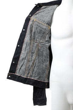 Load image into Gallery viewer, BACKLASH xx FULLCOUNT Collaboration JEAN JACKET / 13.7oz ZIMBABWE DENIM (INDIGO BLUE)
