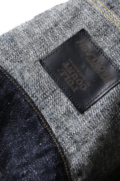 Load image into Gallery viewer, BACKLASH xx FULLCOUNT Collaboration JEAN JACKET / 13.7oz ZIMBABWE DENIM (INDIGO BLUE)