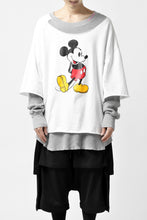 画像をギャラリービューアに読み込む, FACETASM × DISNEY Collaboration MICKEY DOCKING LAYER TOPS (WHITE)