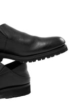 画像をギャラリービューアに読み込む, Portaille "one make" PL5 VB Slipon Shoes / Oiled Kip (OVER DYED BLACK)