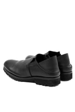 画像をギャラリービューアに読み込む, Portaille "one make" PL5 VB Slipon Shoes / Oiled Kip (OVER DYED BLACK)