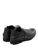 画像をギャラリービューアに読み込む, Portaille "one make" PL5 VB Slipon Shoes / Oiled Kip (OVER DYED BLACK)