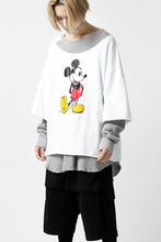 画像をギャラリービューアに読み込む, FACETASM × DISNEY Collaboration MICKEY DOCKING LAYER TOPS (WHITE)