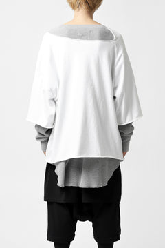 画像をギャラリービューアに読み込む, FACETASM × DISNEY Collaboration MICKEY DOCKING LAYER TOPS (WHITE)