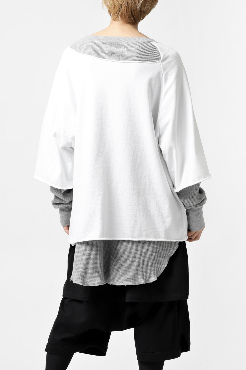 画像をギャラリービューアに読み込む, FACETASM × DISNEY Collaboration MICKEY DOCKING LAYER TOPS (WHITE)