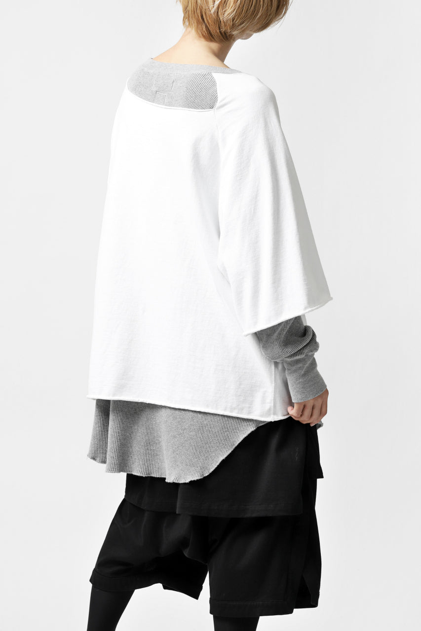 画像をギャラリービューアに読み込む, FACETASM × DISNEY Collaboration MICKEY DOCKING LAYER TOPS (WHITE)