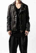 画像をギャラリービューアに読み込む, BACKLASH THE LINE DOUBLE BREASTED JACKET / ITALY CALF