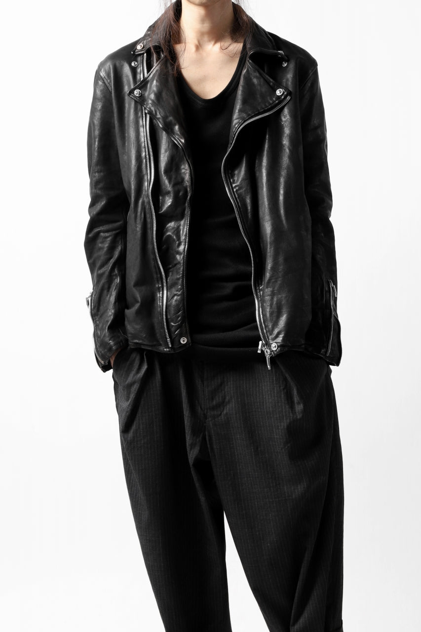 画像をギャラリービューアに読み込む, BACKLASH THE LINE DOUBLE BREASTED JACKET / ITALY CALF