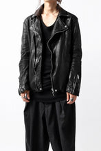 画像をギャラリービューアに読み込む, BACKLASH THE LINE DOUBLE BREASTED JACKET / ITALY CALF