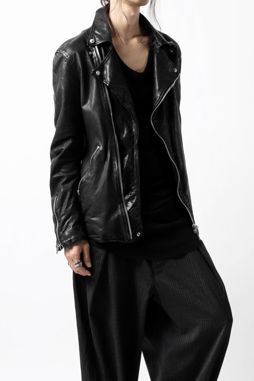 画像をギャラリービューアに読み込む, BACKLASH THE LINE DOUBLE BREASTED JACKET / ITALY CALF