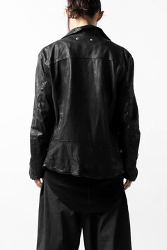 画像をギャラリービューアに読み込む, BACKLASH THE LINE DOUBLE BREASTED JACKET / ITALY CALF