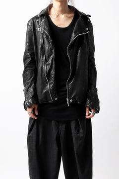 画像をギャラリービューアに読み込む, BACKLASH THE LINE DOUBLE BREASTED JACKET / ITALY CALF