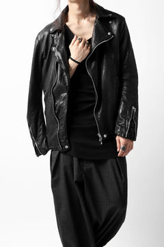 画像をギャラリービューアに読み込む, BACKLASH THE LINE DOUBLE BREASTED JACKET / ITALY CALF